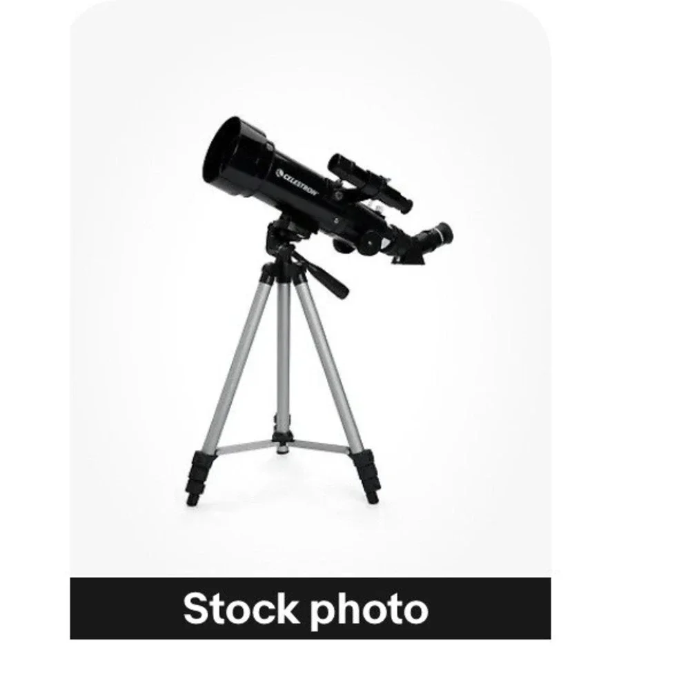 Celestron Travel Scope 70 Portable Refractor Telescope Fully-Coated Glass Optic